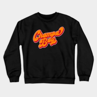 Champa Bay Cool Tampa Bay Football Hockey Gift Champions 20-21 Crewneck Sweatshirt